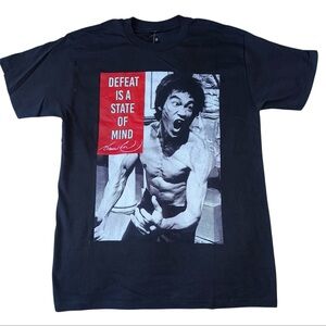 Bruce Lee - Mens State of mind Black T-Shirt Size Medium NEW